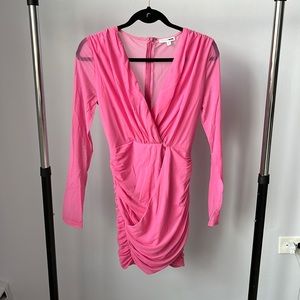 Fashion Nova size medium pink midi dress